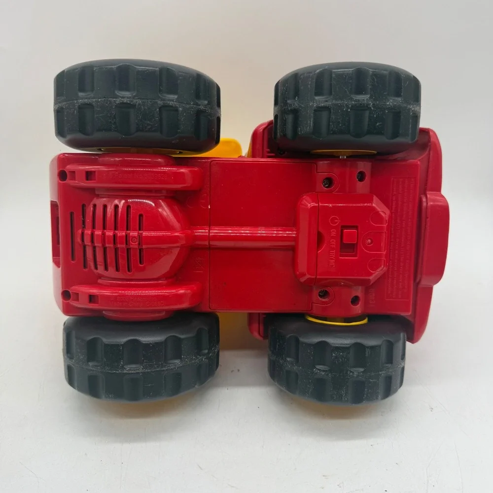 Tonka Chuck & Friends Dump Truck Red Yellow Interactive Toy 2009 Broken